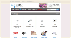 Desktop Screenshot of hmmdistributors.com